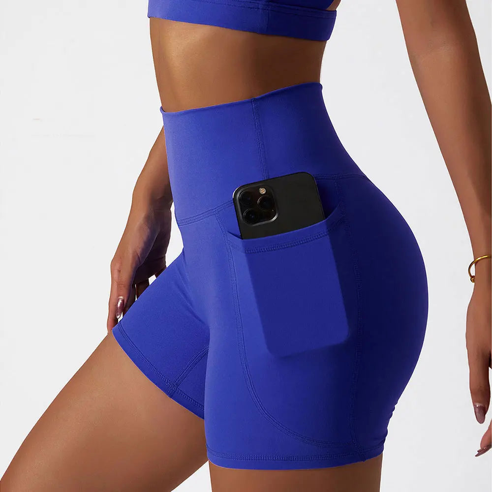 High Waisted Yoga Shorts for Women