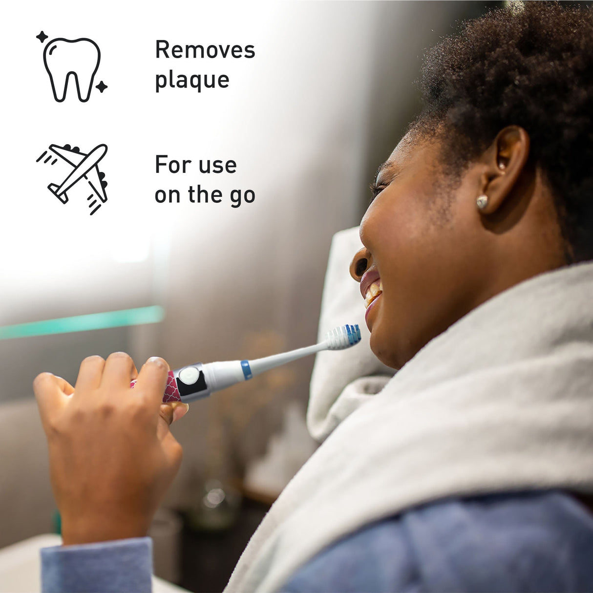 Pursonic Water Flosser & Portable Sonic Toothbrush Oral Care Bundle – Complete On-the-Go Dental Hygiene Kit by Pursonic