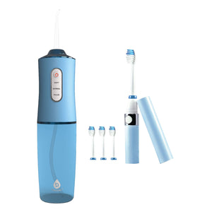 Pursonic Water Flosser & Portable Sonic Toothbrush Oral Care Bundle – Complete On-the-Go Dental Hygiene Kit by Pursonic