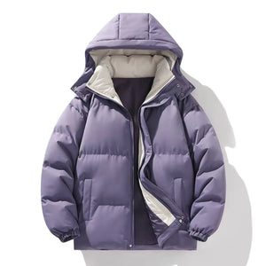 Versatile Winter Wear  Detachable Hood Jacket