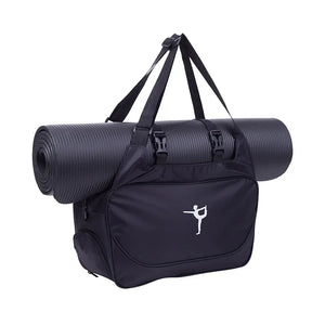 Waterproof Adjustable Gym Bag with Yoga Mat Carrier