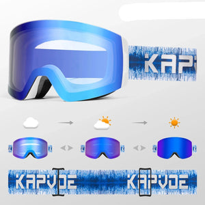 Conquer the Cold Photochromic Ski Goggles