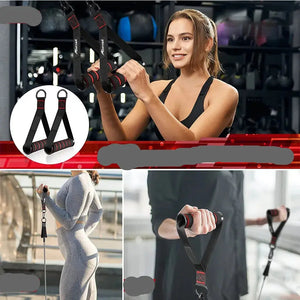 Heavy Duty D-Ring Gym Handles for Home Gyms
