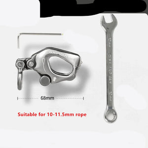 Stainless Steel Descender for Work & Rock Climbing