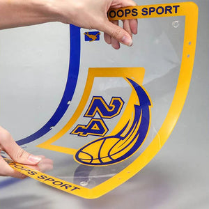 Punch Free Wall-Mounted Basketball Hoop