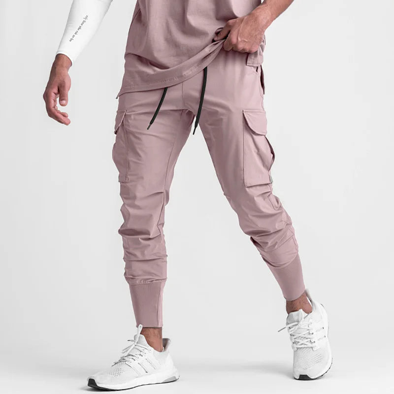 Men's Breathable Quick Dry Pants for Running & Gym