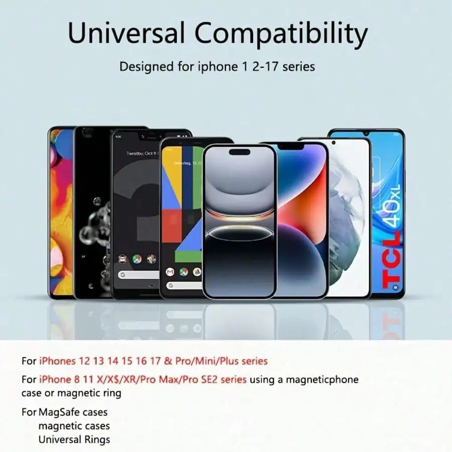 Portable Magnetic Charger 10000mAh, Wireless Power Bank With LED Display, USB-C PD Fast Charging, Travel Backup Battery For IPhone17 Series