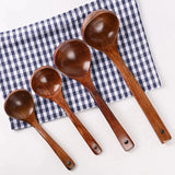 Komu Wooden Soup Ladle Non-Stick Kitchen Utensil