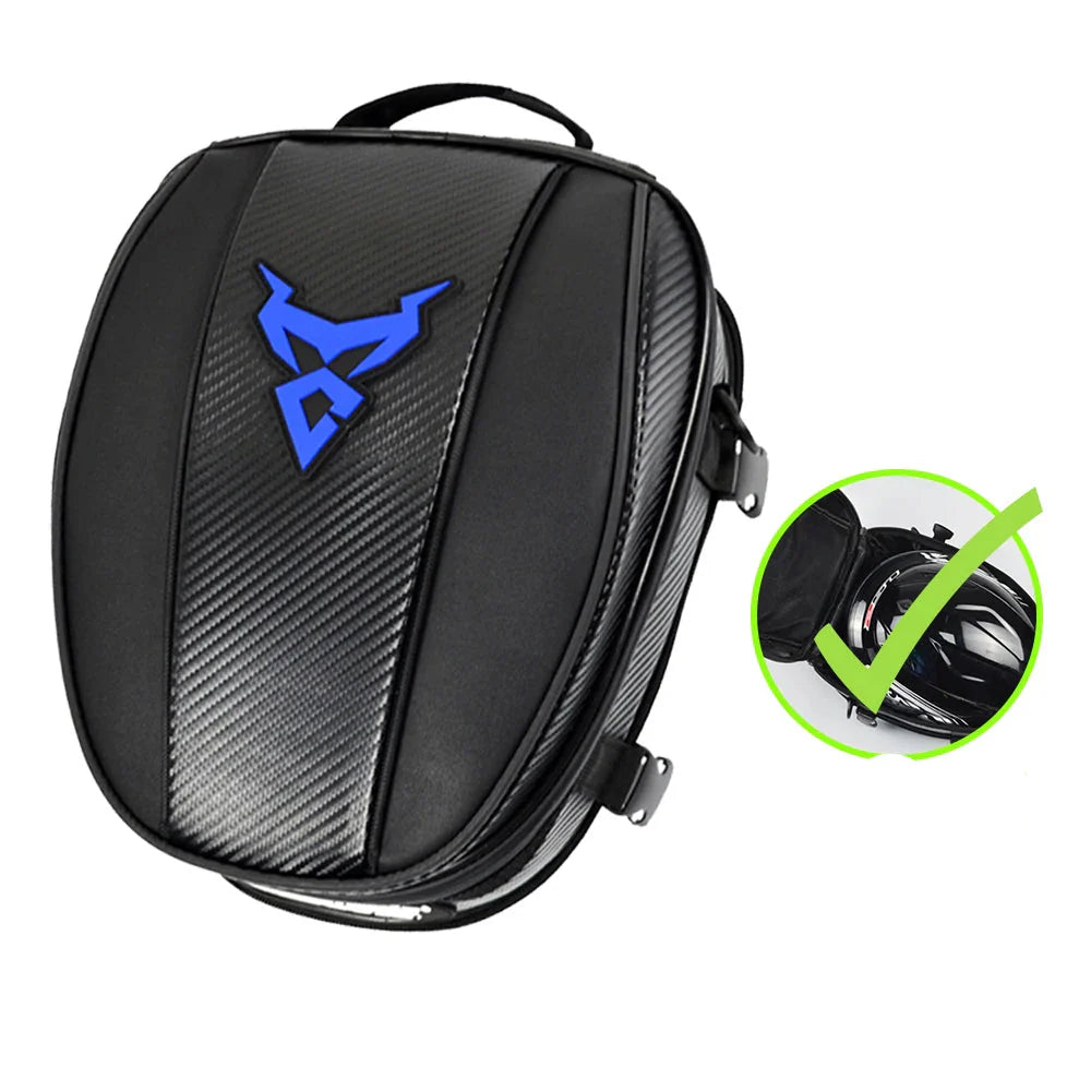 Conquer Any Ride Multifunction Motorcycle Rear Seat Bag with High Capacity