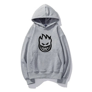 Unisex Printed Letter Hoodies for Outdoor Adventures