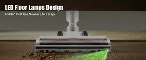 Cordless Handheld Vacuum Cleaner,26000PA,Touch Screen,Smart Dust Sensor,Auto Speed Control for Home Bed Carpet Clean