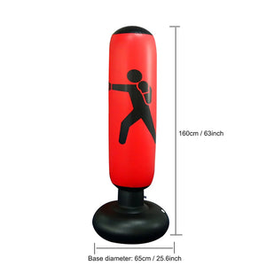 Inflatable Punching Bag for Kids' Fitness Training