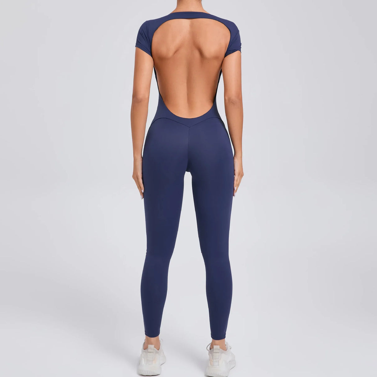 Breathable Yoga Jumpsuit with Hip Lifting Design