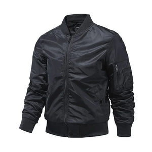 Versatile Men's Bomber Jacket  Perfect for Spring  Autumn