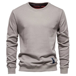 Men's Cotton Blend Crewneck Sweatshirt  Casual and Comfortable