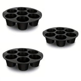 Silicone 7-Hole Muffin Pan for Air Fryer Baking