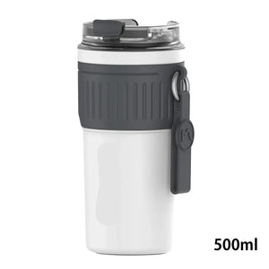 Portable Coffee Mug with Lifting Rope