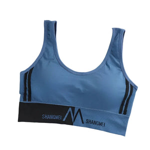 Breathable, Supportive Sports Bra for Yoga & Running