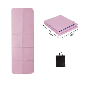 Portable Yoga Mat with Double Sided Design
