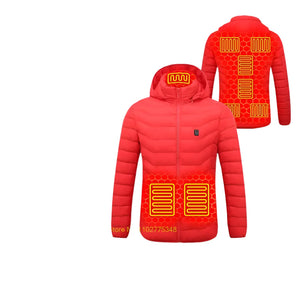 Heated Jacket for Men & Women  USB Electric Winter Coat