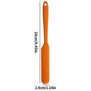 Heat Resistant Silicone Spatula - Long Handle Cake Mixer, Baking Scraper, Candy Tool