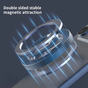 2026 New Double Sided Magnetic Phone Stand For MagSafe - Strong Magnet, Folding Holder For IPhone Android Accesories phone holder phone holder car iphone accessories phone stand