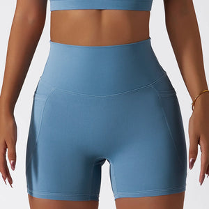 High Waisted Yoga Shorts for Women
