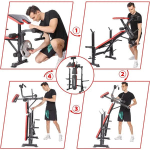 Experience Total Body Fitness The All-in-One Home Gym