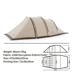 Weatherproof Camping Shelter for Groups