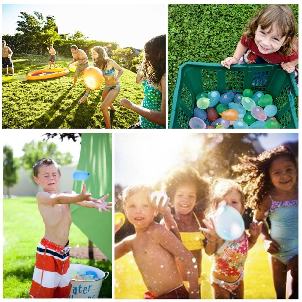 111 to 1110 Quick Fill Water Balloon Bombs Summer Beach Party Outdoor Play Toys For Pool Swimming Water Table Backyard