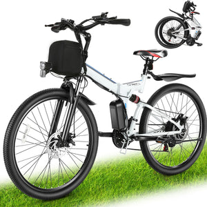 Adult Folding E-Bike  Cruise Control Removable Battery