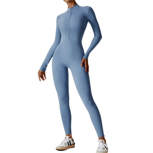 Winter Workout Wear  Cozy Jumpsuit