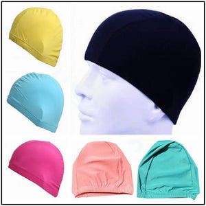 Pure Color Kids  Swim Caps