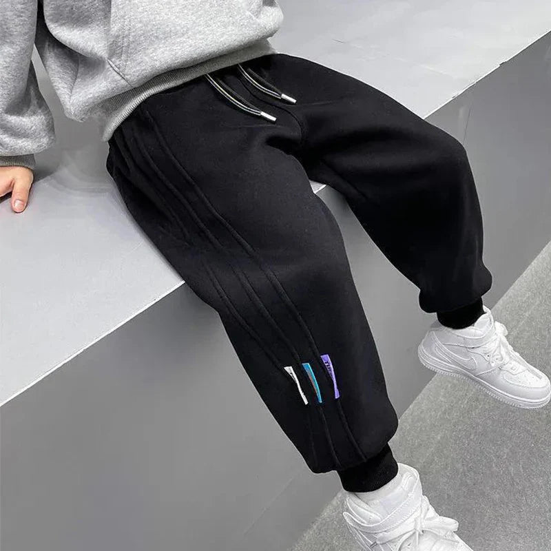 Boys' Comfortable Striped Pants