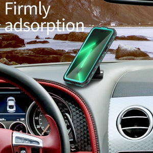 Waterproof Case For iPhone 14 Pro Max 14 Pro iPhone 13 Pro Max Protector Full Body Protective Dustproof Magnetic Phone Case Waterproof 360 Degree All-Round Protection with Built-in Screen Protector Outdoor Transparent  Shockproof Case