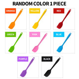 Leeseph 8" Silicone Spatula - Heat Resistant Non-Stick Cooking Utensil (Multicolor)