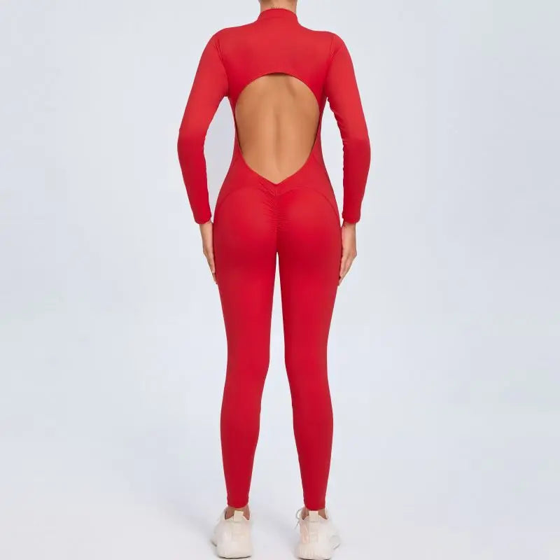 Long Sleeve Bodycon Fitness Outfit