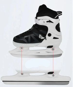 All-Season Ice & Inline Skates for Adults & Children Waterproof Non-Slip