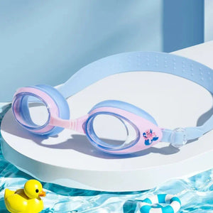 Waterproof Anti Fog Kids Swim Goggles and Cap