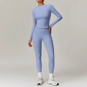 Women's 2 Piece Yoga Set Gym Wear Sportswear