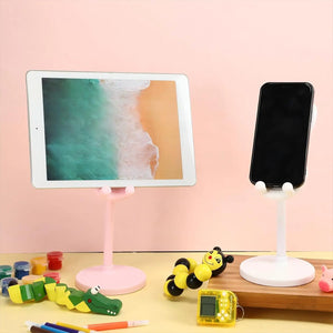 Cute Bunny Phone Stand, Adjustable Universal Desk Mount for Smartphones, Kawaii Animal Decor for Home Office, Lovely Gift for Gi