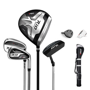 12-Piece Men's Right-Handed Golf Club Set with Bag