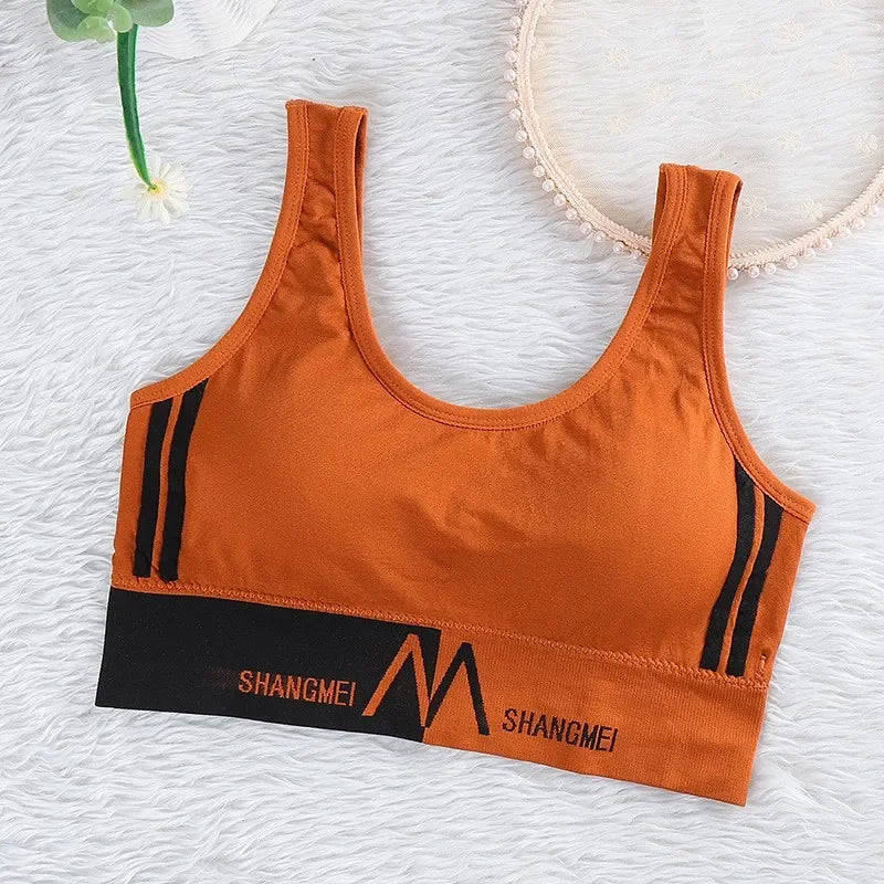 Breathable, Supportive Sports Bra for Yoga & Running
