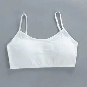 Girls Breathable Cotton Bras