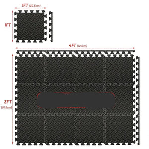 4-20 Pcs Exercise Mats Home Gym Flooring Solution