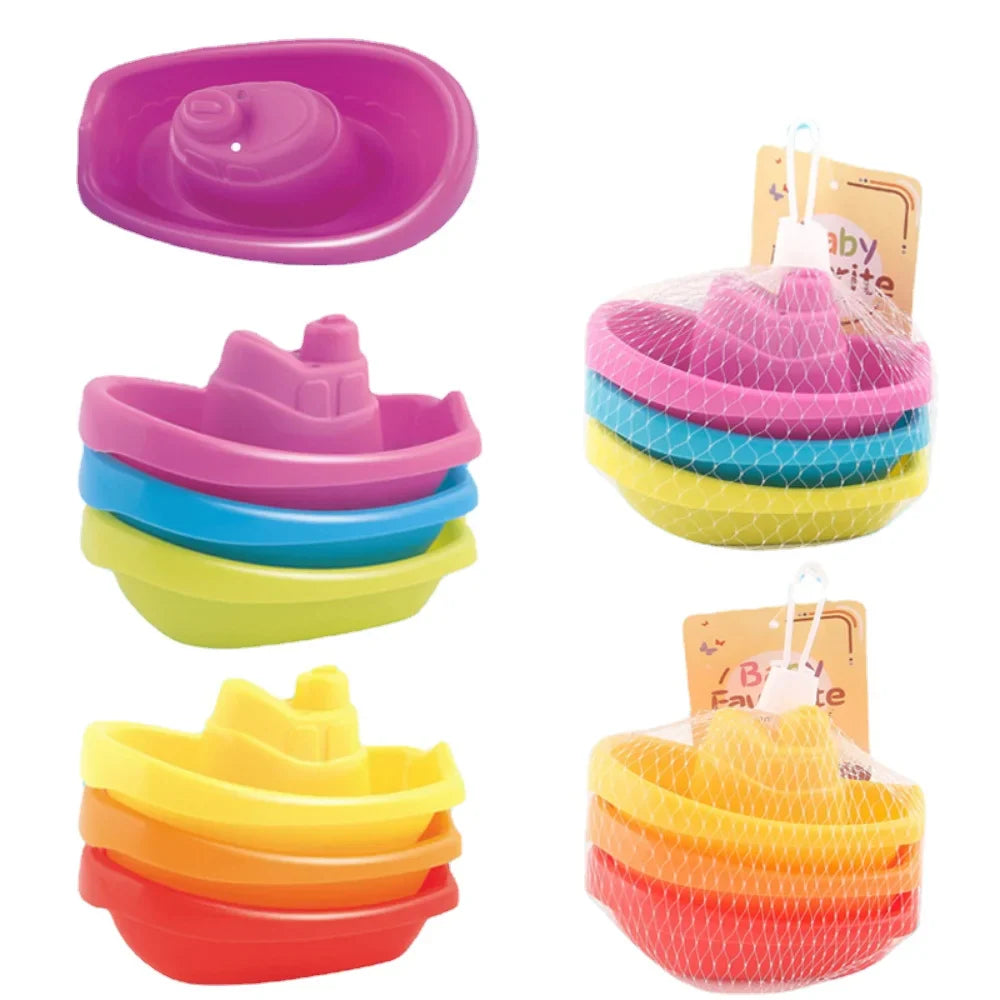 Learning Through Play  Colorful Floating Ship for Kids