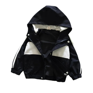 Lightweight Boys' Hooded Jacket for Spring and Autumn