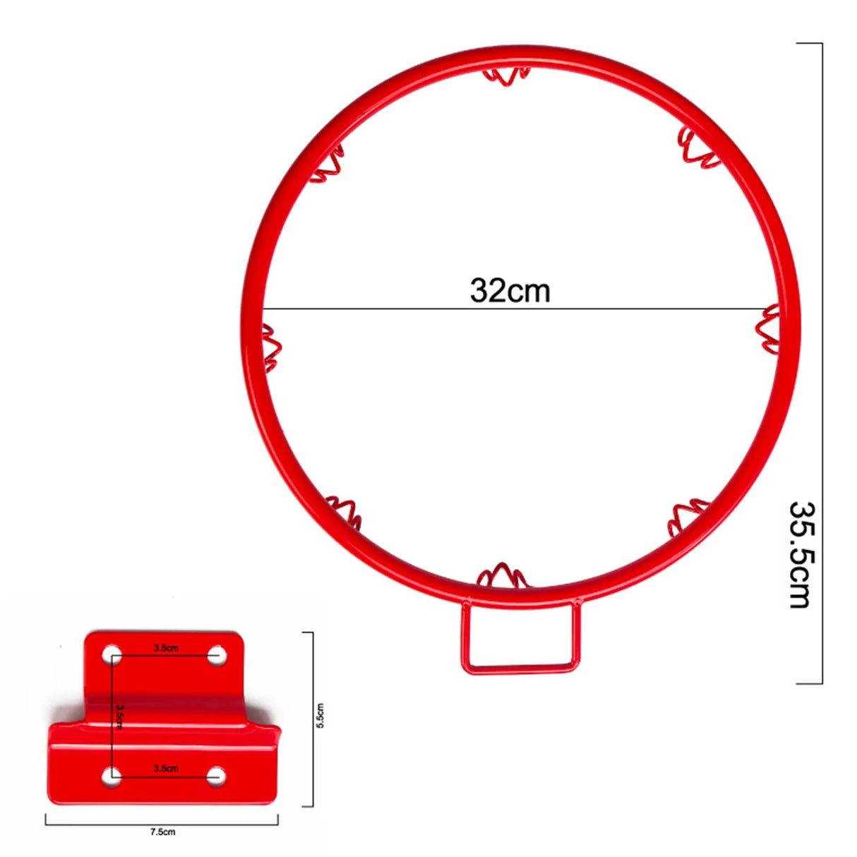 Eye-Catching Basketball Hoop for Kids' Spaces