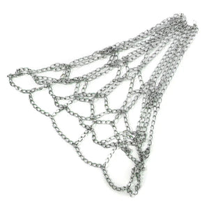 Heavy-Duty Basketball Target Net Outdoor Steel Chain