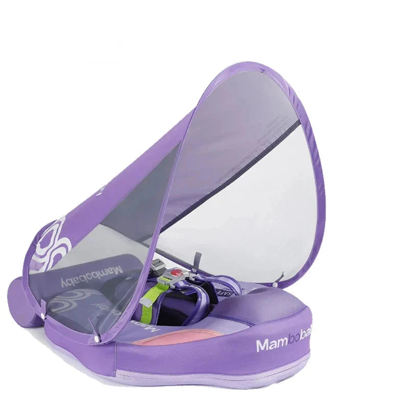 Durable and Safe Non-Inflatable Leather Baby Float